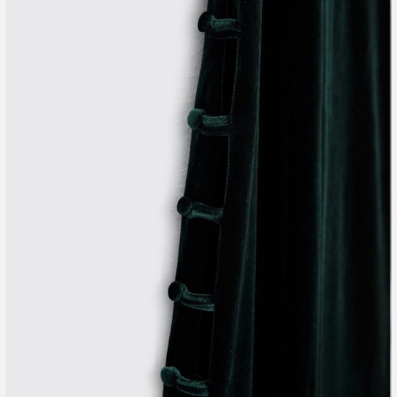 Green Velvet Zara dress - Picture 4 of 5